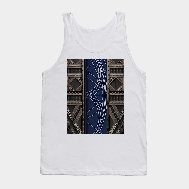 -Geometry-Secret Door Tank Top by piksimp